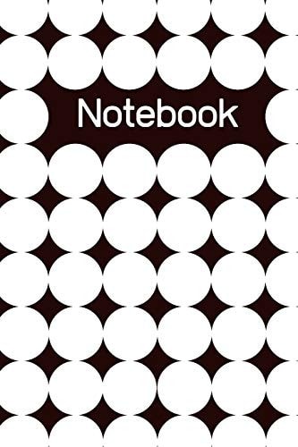 Notebook (6x9inch with 108-Blank Pages) Polka Dot Notebook for Polka Dot Lovers; Dotty Notebook; Pattern Notebook; 6x9inch Notebook with 108-Blank Pages
