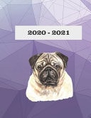 2020-2021 Pug Monthly Planner