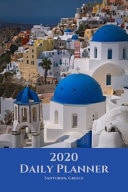 2020 Daily Planner Santorini