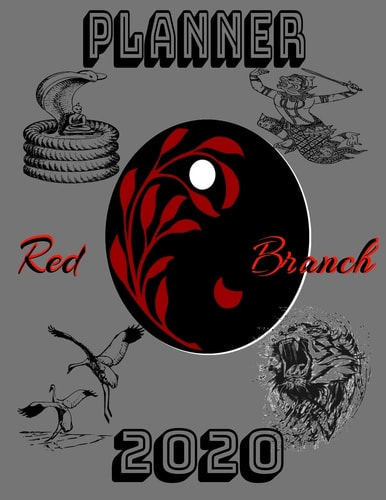 Red Branch Red Branch Planner 2020, Red Branch Is the Name of Two of the Three Royal Houses of the King of Ulster Conchobar Mac Nessa Great Gift Idea