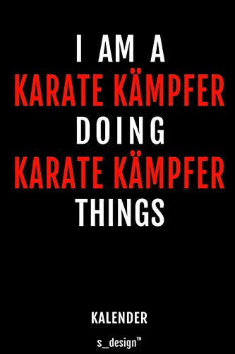 Kalender für Karate Kämpfer: Immerwährender Kalender / 365 Tage Tagebuch / Journal [3 Tage pro Seite] für Notizen, Planung / Planungen / Planer, Erinnerungen, Sprüche (German Edition)