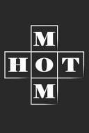 Hot Mom Notebook A5 Size, 6x9 Inches, 120 Lined Pages, Mom Mother Mothers Maternity Hot Sexy Funny
