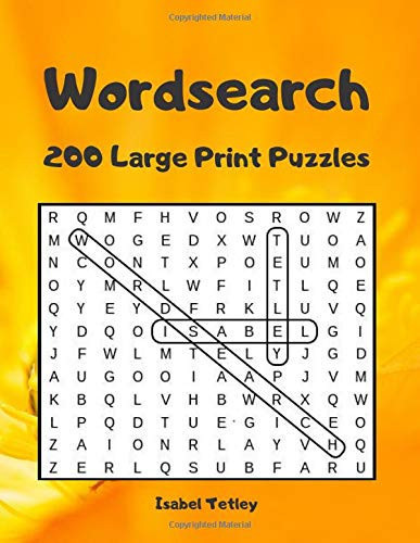 Wordsearch 200 Large Print Puzzles