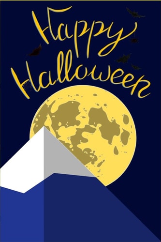 Happy Halloween Happy Halloween - Notebook: 100 Pages, 6" X 9" (Great Gift Especially Around Halloween Time for Family Members Or Friends)