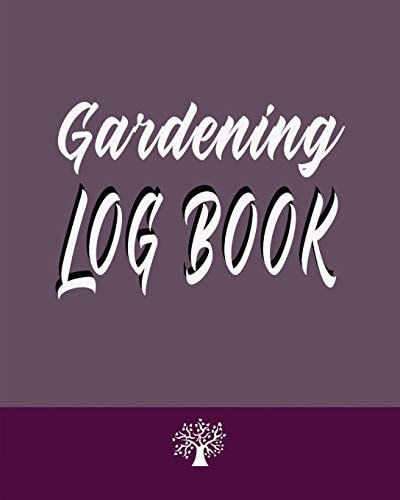 Gardening Journal for Men Gardening Gifts for Men - Log Book for Home Gardening with Prompts for Easy & Frequent Use - Minimalistic Plum Color