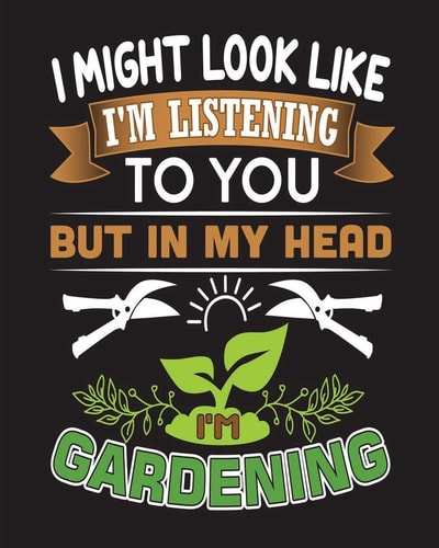 Gardening Journal Notebook Gardening Gifts for Grandma & Grandpa - Log Book to Track Your Plants & Their Needs for Better Gardening Experience - Funny Cute Quote