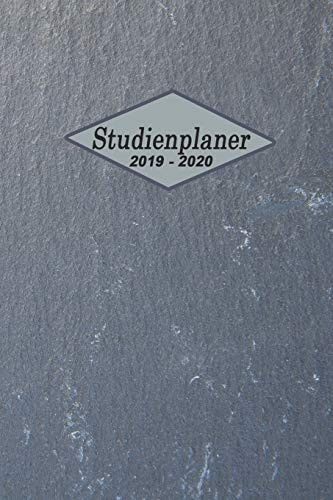 Studienplaner 2019 - 2020 Hochwertiger Studentenkalender und Semesterkalender 2019 - 2020,Din A5, Terminplaner und Kalender Von Oktober 2019 Bis Dezember 2020