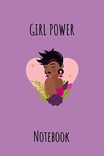 Girl Power Notebook A5 Notebook, Dotted, Dot Grid 120 Pages