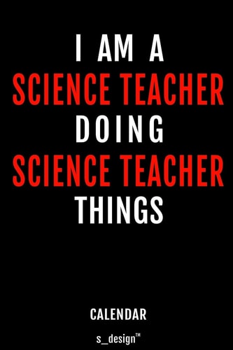 Calendar for Science Teachers / Science Teacher Everlasting Calendar / Diary / Journal (365 Days / 3 Days Per Page) for Notes, Journal Writing, Event Planner, Quotes & Personal Memories