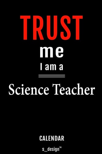 Calendar for Science Teachers / Science Teacher Everlasting Calendar / Diary / Journal (365 Days / 3 Days Per Page) for Notes, Journal Writing, Event Planner, Quotes & Personal Memories