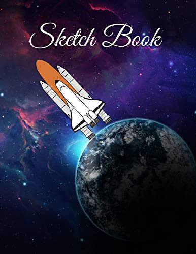 Sketch Book For Boys 8. 5x11 in @ 100 Pages Lightly Lined