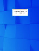 Cornell Notes Notebook Abstract Design Cornell Note Paper Notebook. Nifty Large College Ruled Medium Lined Journal Note Taking System for School and University
