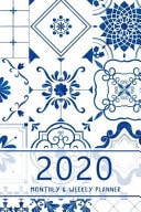 2020 Monthly & Weekly Planner Hourly Appointment Planner. 7 Full Daily Columns. Schedule, Arrange, Plan Events. Monday Start Week. 9. 0 X 6. 0 . Portable. (Blue Tiles Design. Soft Matte Cover).