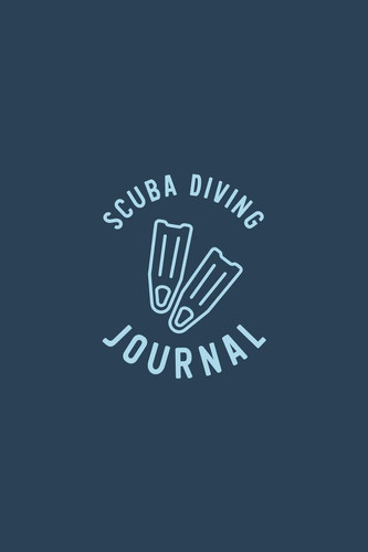 Scuba Diving Journal Deep Blue Scuba Log Book - Scuba Diving Diary - Best Scuba Log with Crucial Parameters - 6x9 Inches, 100 Pages