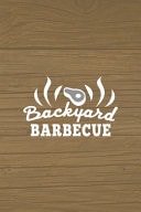 Backyard Barbecue Notebook Journal Composition Blank Lined Diary Notepad 120 Pages Paperback Brown Wood Texture BBQ