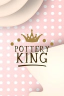 Pottery King Notebook Journal Composition Blank Lined Diary Notepad 120 Pages Paperback Pink Caramel Pottery