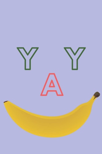 YAY - Notebook Funny Banana Gifts for Men and Women - Lined Notebook/journal