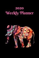 2020 Weekly Planner Elephant; January 1, 2020 - December 31, 2020; 6 X 9
