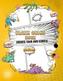 Blank Comic Book + Comic Art Tutorials - Create Your Own Comics - Made in USA - Gifts for Kids & Teens Lessons on How to Draw Comics Included - a Large Sketchbook with Lots of Fun & Unique Templates - Fantasy Cover