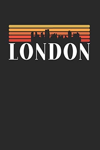 London Skyline KALENDER 2020 mit Tagesplaner mit Notizen und Aufgaben Feld! Geschenk für Familien, Studenten, Reisenden Traveler A5 (6x9 inch) 370 Seiten I Monatsplaner I I Reisetagebuch I Planer 2020 Taschen Kalender 2020 A5 Städte Skyline Design