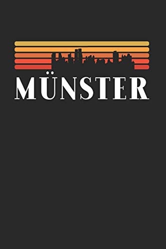 Münster Skyline KALENDER 2020 mit Tagesplaner mit Notizen und Aufgaben Feld! Geschenk für Familien, Studenten, Reisenden Traveler A5 (6x9 inch) 370 Seiten I Monatsplaner I I Reisetagebuch I Planer 2020 Taschen Kalender 2020 A5 Städte Skyline Design