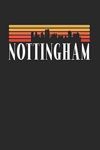 Nottingham Skyline KALENDER 2020 mit Tagesplaner mit Notizen und Aufgaben Feld! Geschenk für Familien, Studenten, Reisenden Traveler A5 (6x9 inch) 370 Seiten I Monatsplaner I I Reisetagebuch I Planer 2020 Taschen Kalender 2020 A5 Städte Skyline Design
