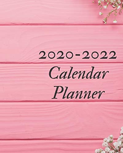 2020-2022 Three Year Planner 36-Month Calendar - Schedule Organizer - Diary Journal Notebook - Super Useful Notebook Where You Can Track Any Activity Or Use It for Appointment, Or Anything You Want to Keep Track of for Three Years! Great Gift!