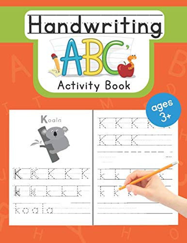 Handwriting Activity Book ABC Letter Tracing Practice