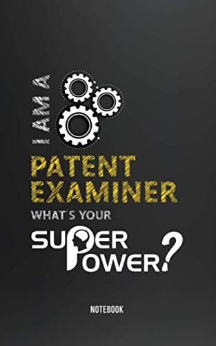 NOTEBOOK: Funny gift to offer to a patent examiner or someone working in the Intellectual Property and Patents field.