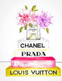 Louis Vuitton, Dior, Prada, Chanel, Flowers in Light Bloom BLANK Composition Notebook 8. 5 X 11, 118 DOT GRID PAGES