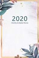 2020 Monthly & Weekly Planner Hourly Appointment Planner. 7 Full Daily Columns. Schedule, Arrange, Plan Events. Monday Start Week. 9. 0 X 6. 0 . Portable. (Marble Look, Gold Square Design, Flowers. Soft Matte Cover).