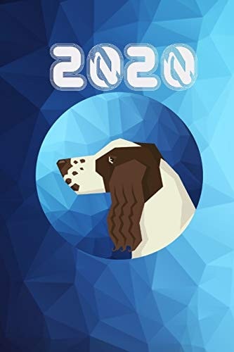 2020 English Springer Spaniel Daily Planner Diary