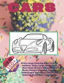 Extra Large Coloring Book Cars for Children