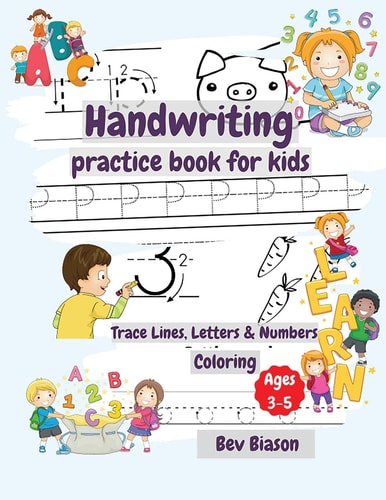 Handwriting Practice Book for Kids