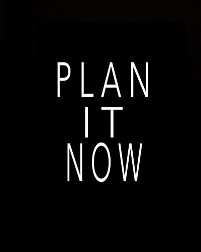 Plan It Now 2018-2019 Two Year Planner: July 2018 to December 2019