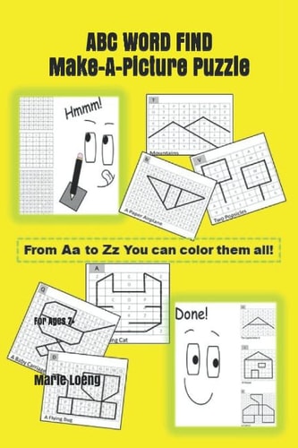 ABC WORD FIND Make-A-Picture Puzzle For Ages 7+