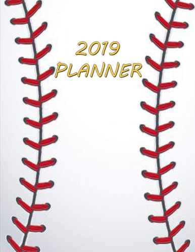 2019 Baseball Weekly Planner