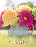 Breathe Floral College Ruled Notebook 8. 5 X 11 Inches, 200 Pages