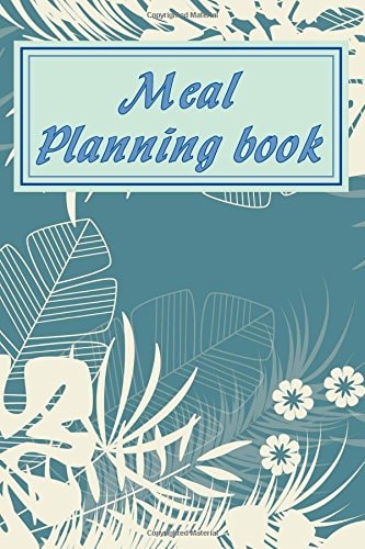 Meal Planning Book Meal Planner Tracker Daily Food Journal Planning Notebook Notepad with Own Grocery List Planning