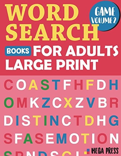 Word Search Books for Adults Large Print Extremely Fascinating Big Word Search Books for Adults