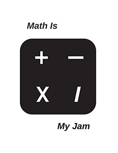 Math Is My Jam Science, College Ruled, Worksheet, Cool, Science, Geeky, Nerd