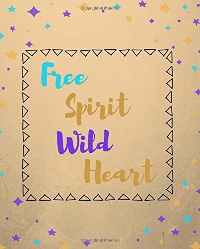 Free Spirit Wild Heart Composition Notebook, College Ruled, 100 Pages, 7. 5X9. 25 In, High School, Middle School, Home School Essentials, Back to School Supplies