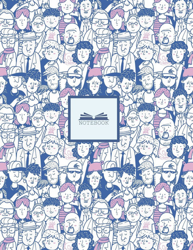 Notebook: It's me cover and Dot pages, Extra large (8.5 x 11) inches, 110 pages, notebooks and journals (It's me notebook,with Dot pages, Extra large (8.5 x 11) inches, 110 pages)