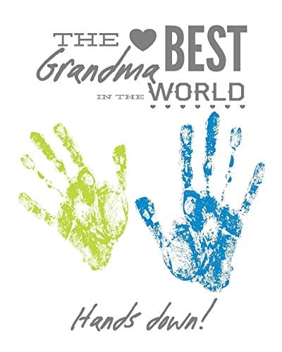 The Best Grandma In the World DIY Handprint and Activity Booklet