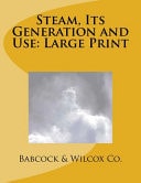 Steam, Its Generation and Use Large Print