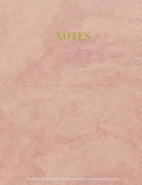 Notes: Pink Marble 100 Blank Lined Page Softcover Notes Journal Paper Journal Paper Composition Notebook, 7. 44x9. 69 Blank Line Watercolor Design Cover Note Book Hadar Notebooks