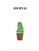 Journal: Green Leaf 100 Blank Lined Page Softcover Notes Journal Paper Journal Paper Composition Notebook, 7. 44x9. 69 Blank Line Watercolor Design Cover Note Book Hadar Notebooks