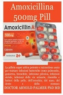 Amoxicillina 500mg Pill La Pillola Super Potente Usata Per Trattare Le Infezioni Batteriche (Gonorrea, Std E Infezione Della Pelle, Dell'orecchio, Dello Stomaco Dei Denti