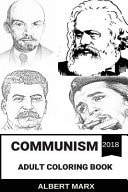 Communism Adult Coloring Book Karl Marx and Engels Ideology, Means of Production and Socialists Inspired Adult Coloring Book