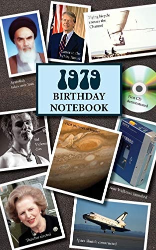 1979 Birthday Notebook: A Great Alternative to a Card